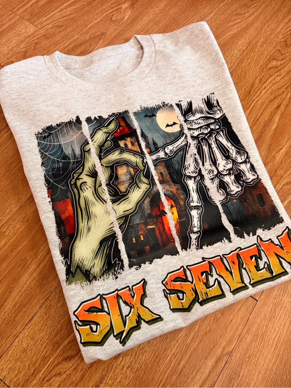 Heather Gray Graphic T-Shirt